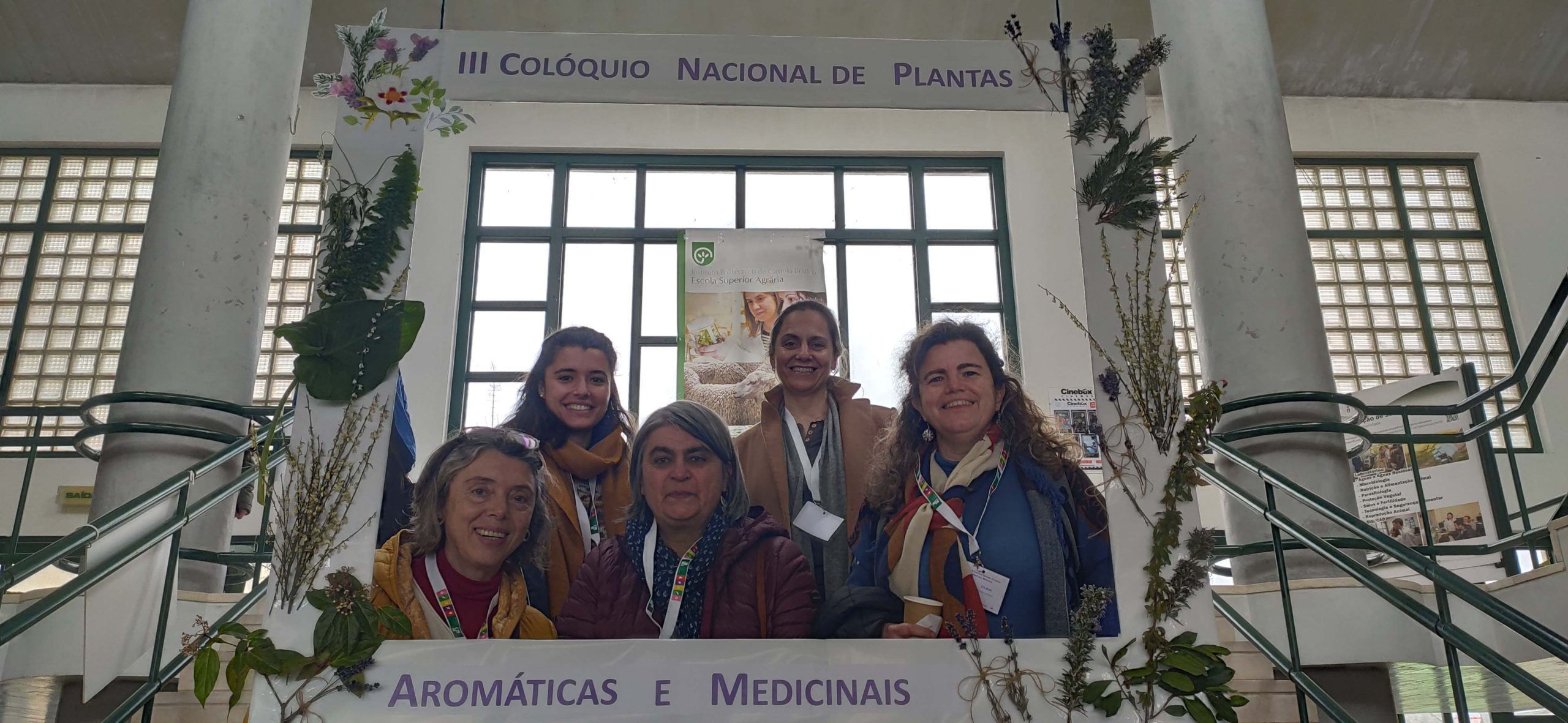 Presentación FoRuo en coloquio de plantas aromáticas y medicinales de Portugal